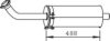 LDV CER1365 Middle Silencer